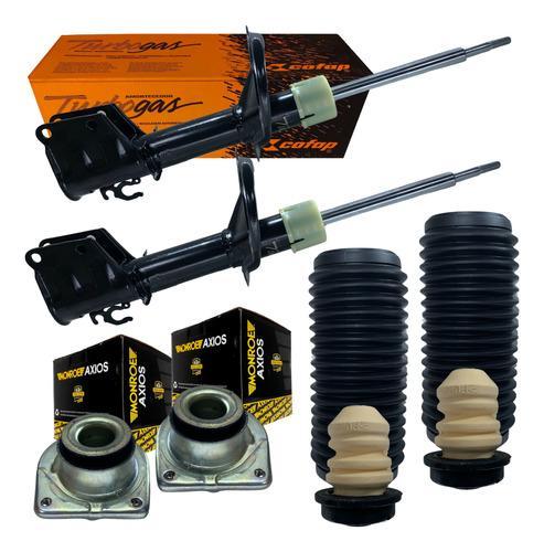 Par Amortecedor Dianteiro Cofap + Kit Axios Doblo 2000/2016